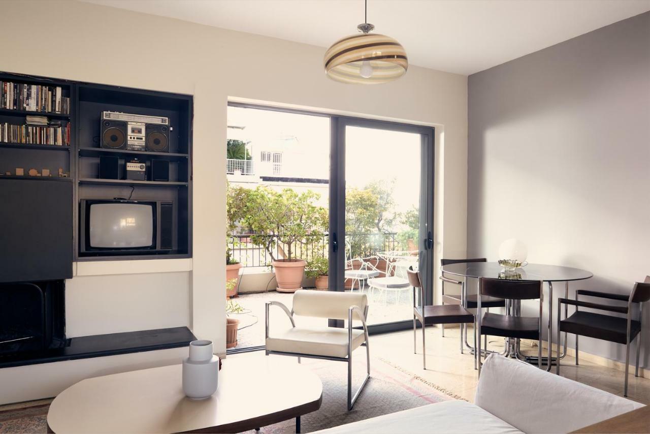 אתונה Two Level Apartment With Panoramic View מראה חיצוני תמונה